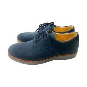 Samuel Hubbard Mens Casual Vibram Outsole Dark Navy Blue Suede Shoe Size 11.5M